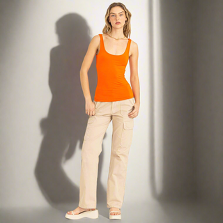 Scoop Neck Tank Top
