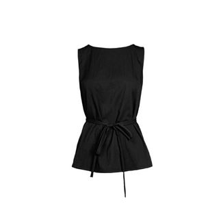 Sleeveless Cinched Tunic