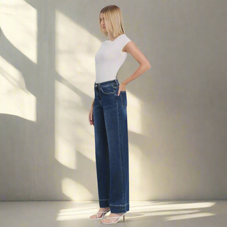 High Rise Trouser Jeans