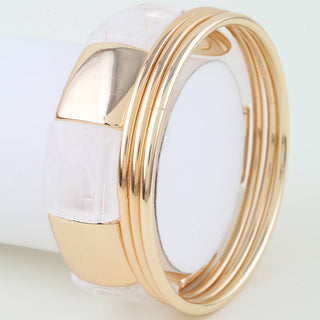 Golden Frost Tortoise Bracelet