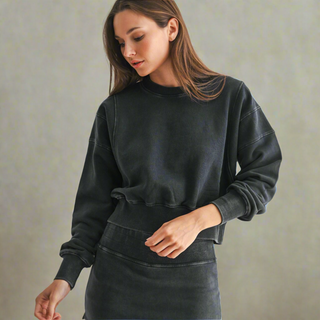 Mineral Wash Luxe Sweatshirt