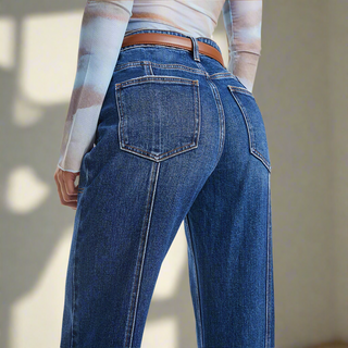 Super High Rise Wide Leg Jean