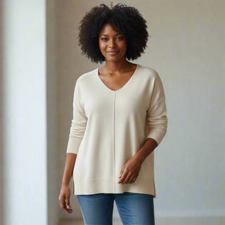 Front Seam Sweater