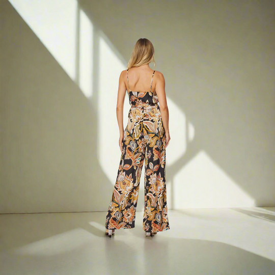 Paisley Print Jumpsuit