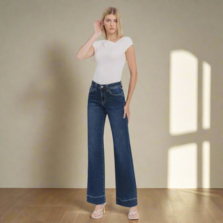 High Rise Trouser Jeans