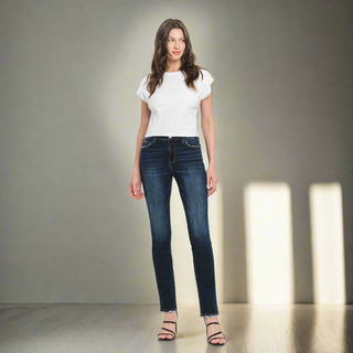 Felice Straight Leg Faded Denim