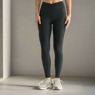 Foil Faux Leather Leggings