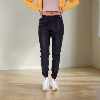 Foil Print Joggers