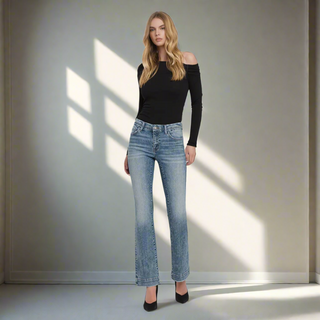 Miranda Mid-Rise Bootcut Jeans