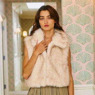 Eliza Faux Fur Vest