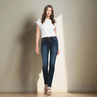 Felice Straight Leg Faded Denim