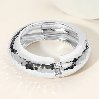 Hammered Metal Bangle