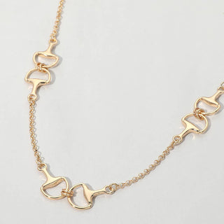 Horsebit Link Necklace