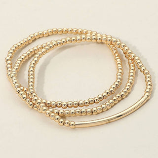 Beaded Bar Accent Bracelets