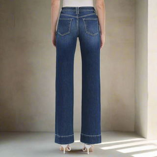 High Rise Trouser Jeans