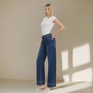 High Rise Trouser Jeans