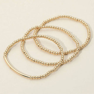 Beaded Bar Accent Bracelets