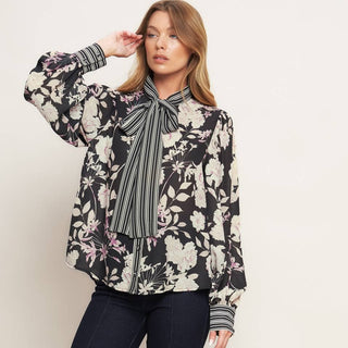 Liana Floral Print Blouse