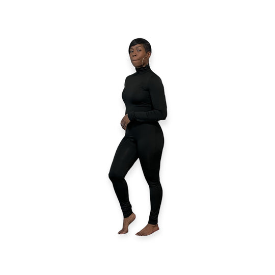 Black Staple Bodysuit