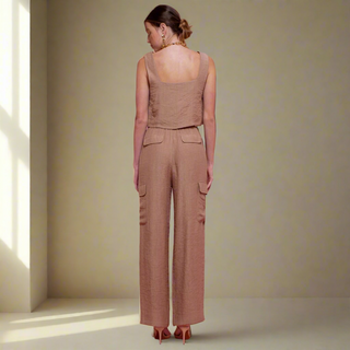 Sasha Drawstring Cargo Pants