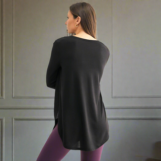 Side Slit Tunic Tee