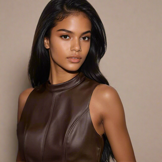 Kasey Vegan Leather Tank