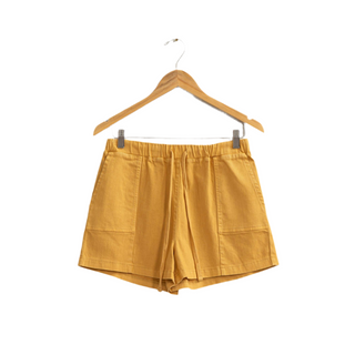 Patch Pocket Drawstring Shorts