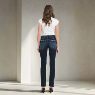 Felice Straight Leg Faded Denim