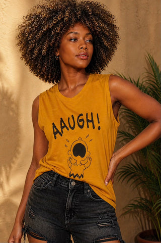 Current Mood Graphic Muscle Tee