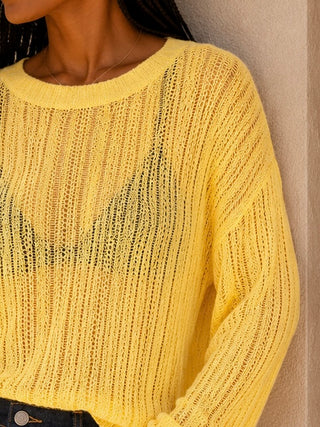 Soleil Sheer Sweater