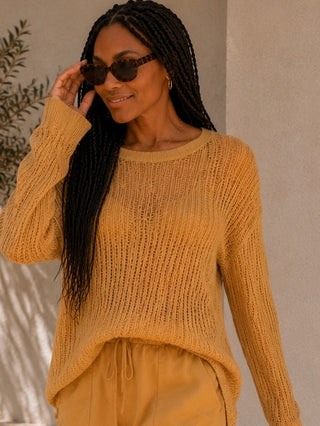 Soleil Sheer Sweater