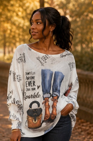 The City Stroll Sweater Tee