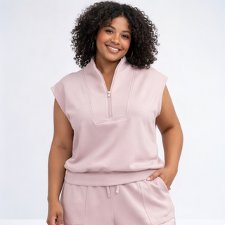 Alisha Luxe Quarter Zip