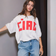 Light Heather Grey/Red