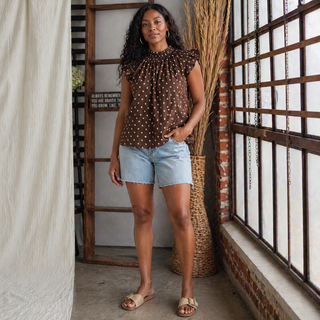 Jordan Ruffle Blouse