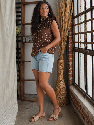 Jordan Ruffle Blouse