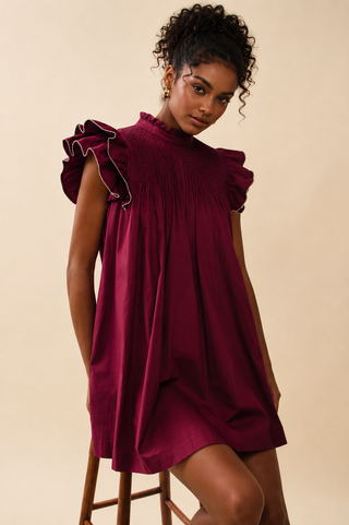 Button Down Babydoll Dress
