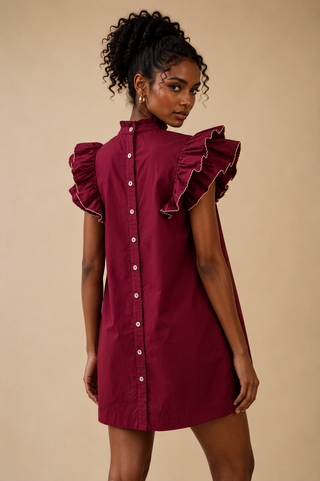 Button Down Babydoll Dress