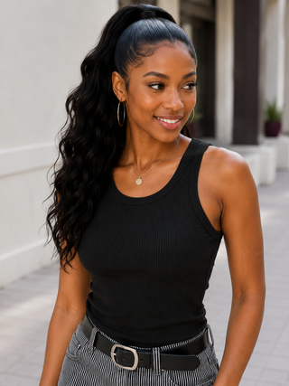 Ribbed Knit Tank Top