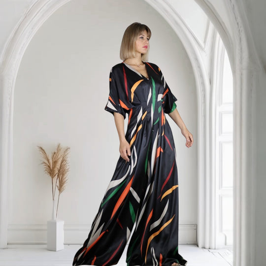 The Eva Pleated Jumpsuit