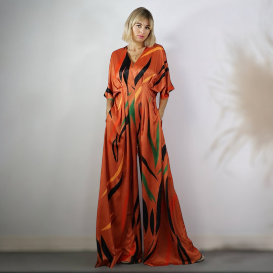 The Eva Pleated Jumpsuit
