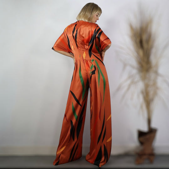 The Eva Pleated Jumpsuit