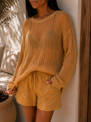 Soleil Sheer Sweater
