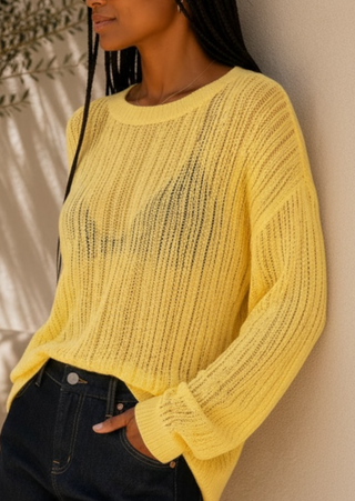 Soleil Sheer Sweater