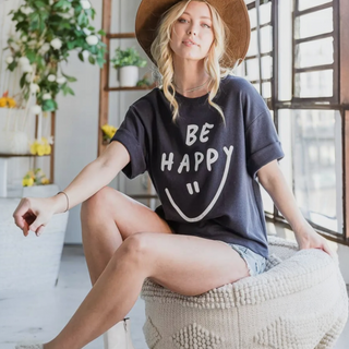 Be Happy Graphic Tee