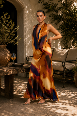 Sienna Open Back Maxi