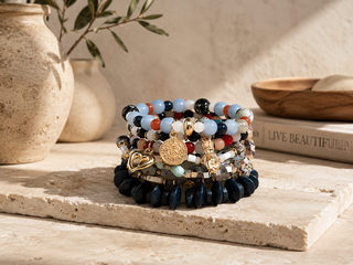 Azure Odyssey Bracelet Stack