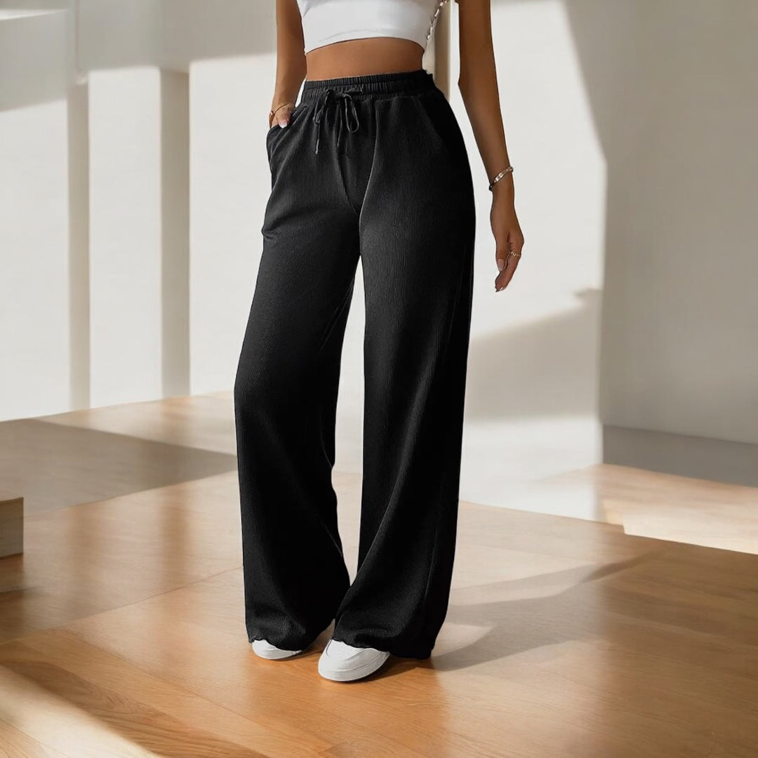 Casual Roll Hem Pants