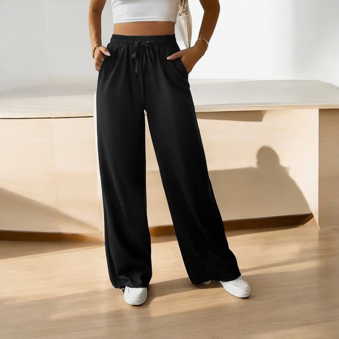 Casual Roll Hem Pants