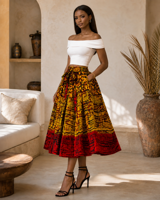 The Bella Midi Skirt